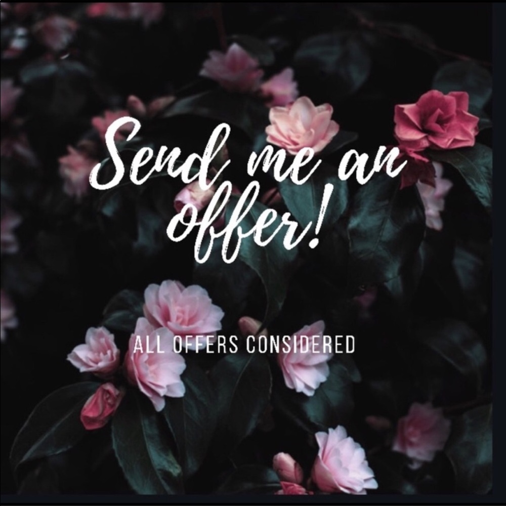 Accepting all reasonable offers!